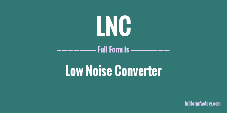lnc-full-form