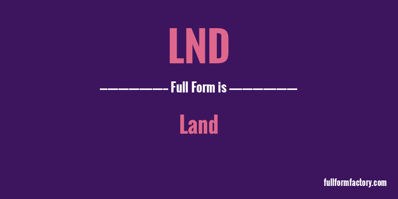 lnd-full-form