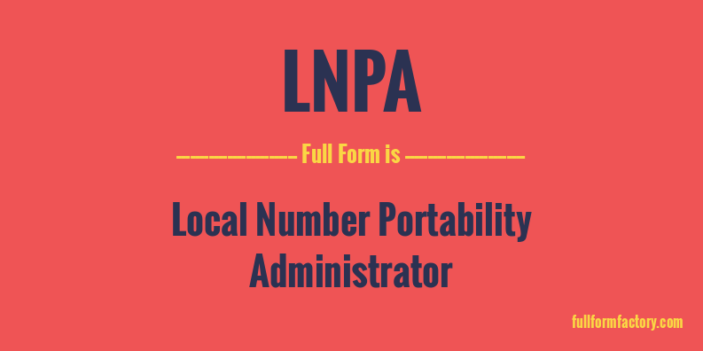 lnpa-full-form