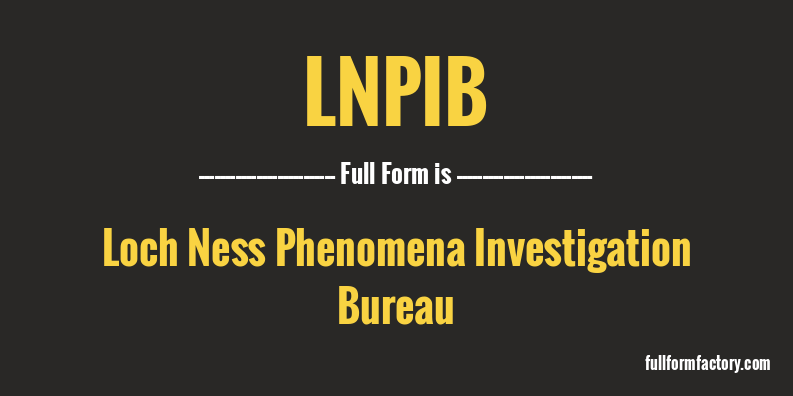 lnpib-full-form