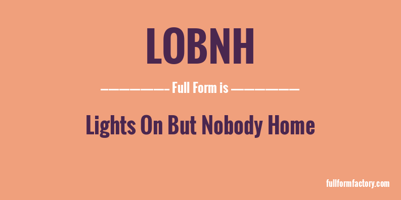 lobnh-full-form