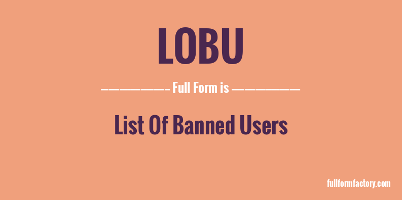 lobu-full-form