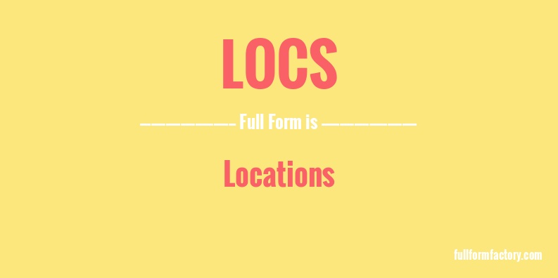 locs-full-form