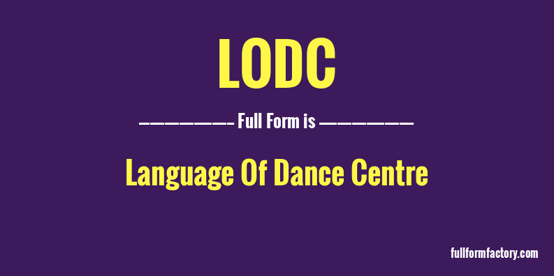 lodc-full-form