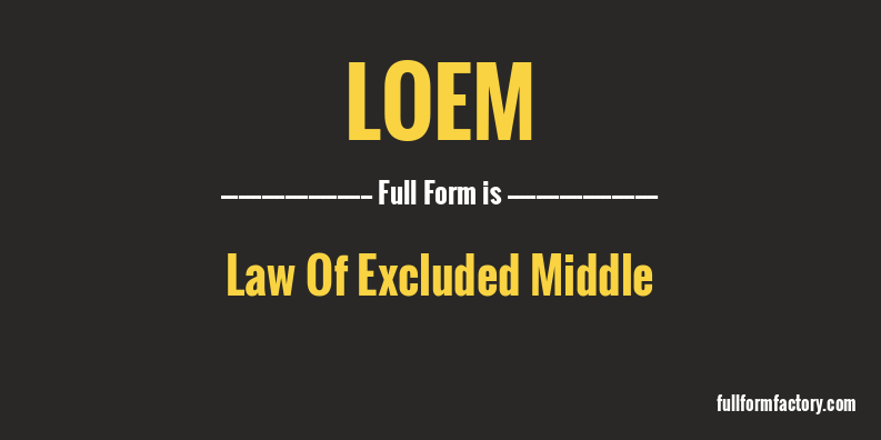 loem-full-form