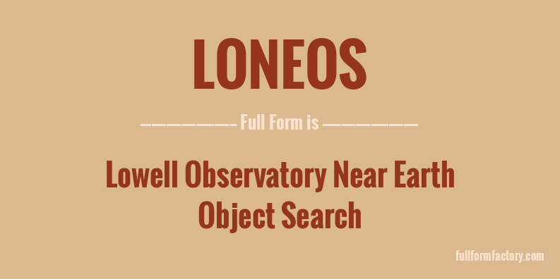loneos-full-form
