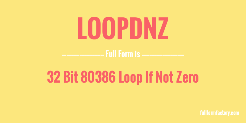 loopdnz-full-form