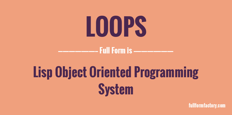 loops-full-form
