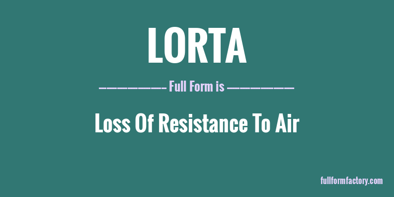 lorta-full-form