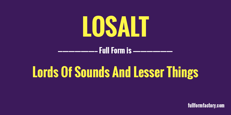 losalt-full-form