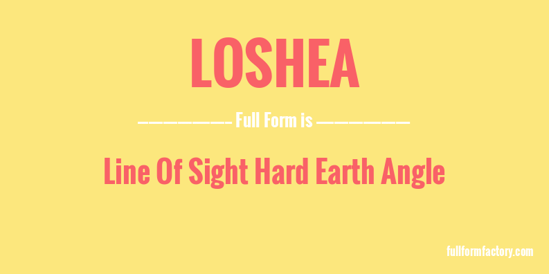 loshea-full-form