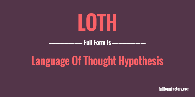 loth-full-form