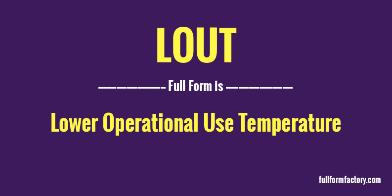 lout-full-form