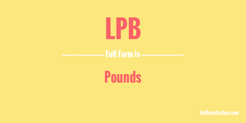 lpb-full-form