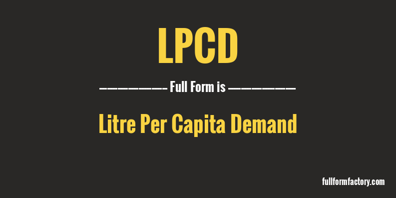 lpcd-full-form