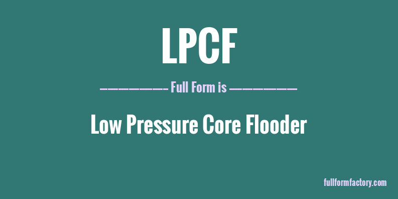 lpcf-full-form
