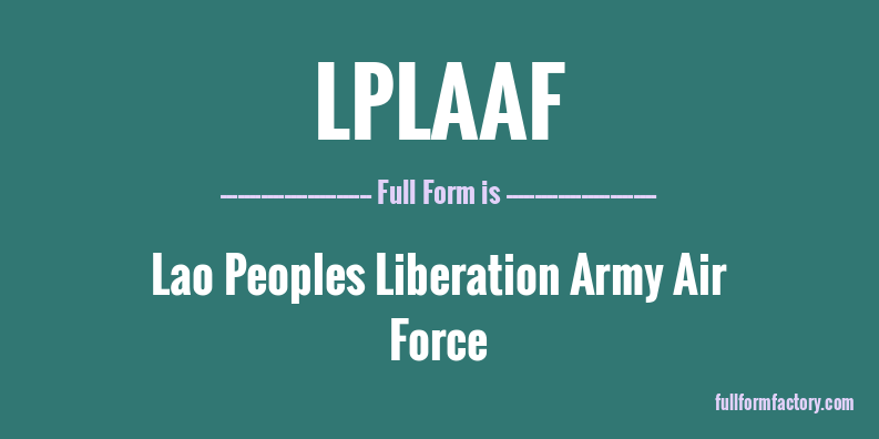 lplaaf-full-form