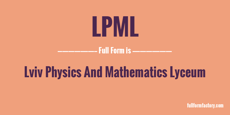lpml-full-form