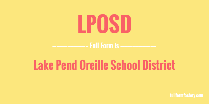 lposd-full-form