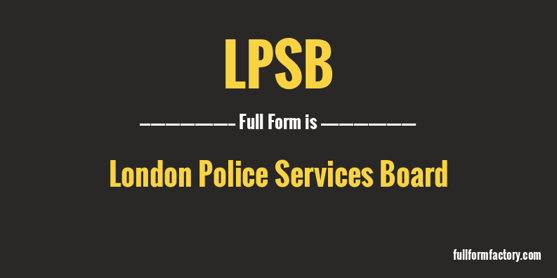 lpsb-full-form