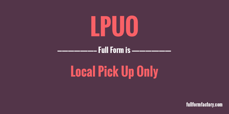 lpuo-full-form