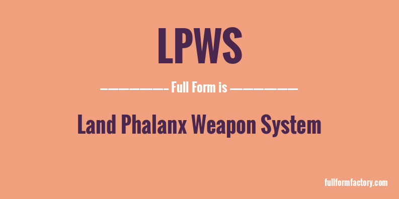 lpws-full-form