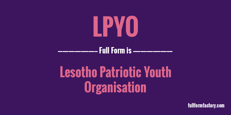 lpyo-full-form
