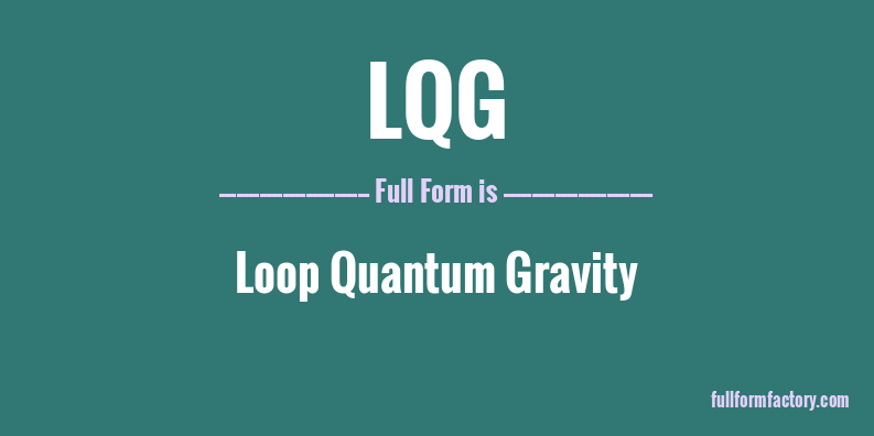 lqg-full-form