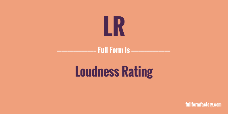 lr-full-form