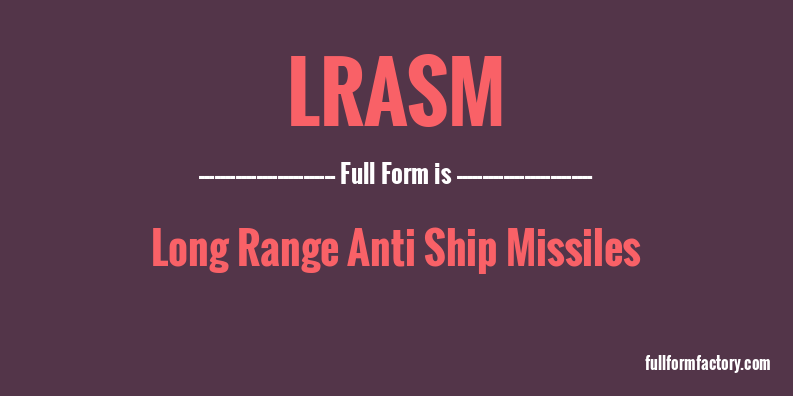 lrasm-full-form