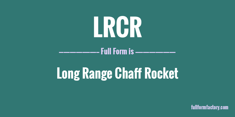 lrcr-full-form
