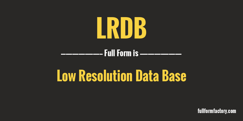 lrdb-full-form