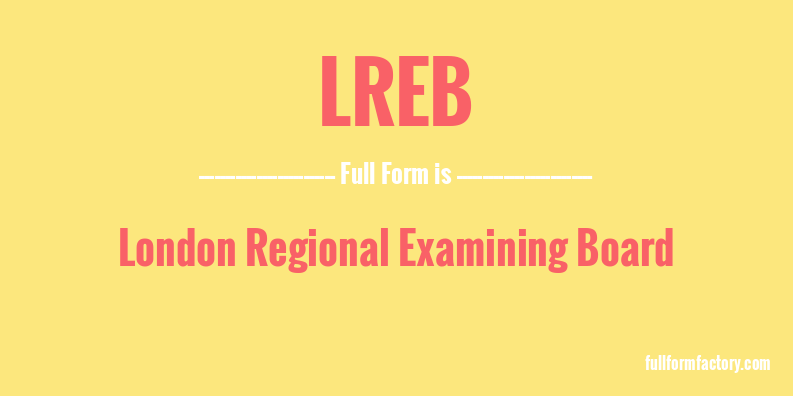lreb-full-form