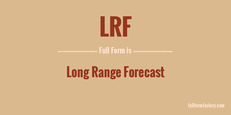 lrf-full-form