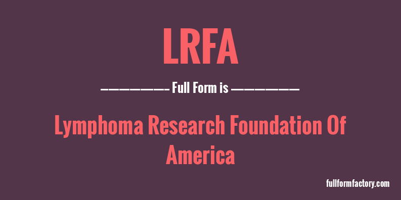 lrfa-full-form