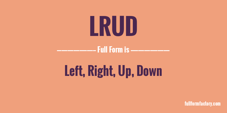 lrud-full-form