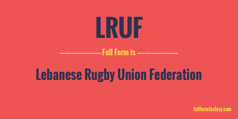lruf-full-form