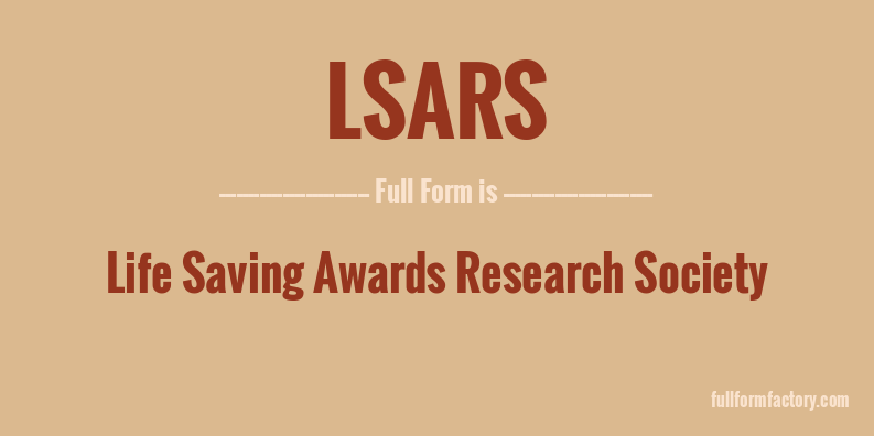 lsars-full-form
