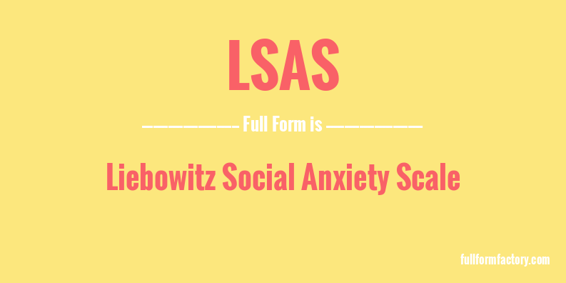 lsas-full-form
