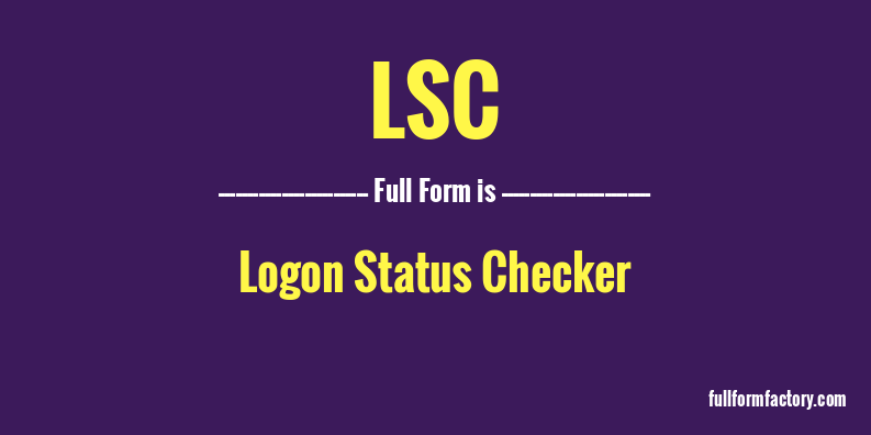 lsc-full-form