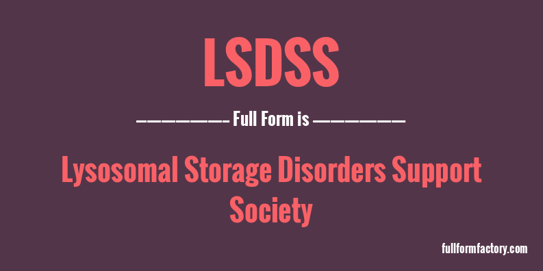 lsdss-full-form
