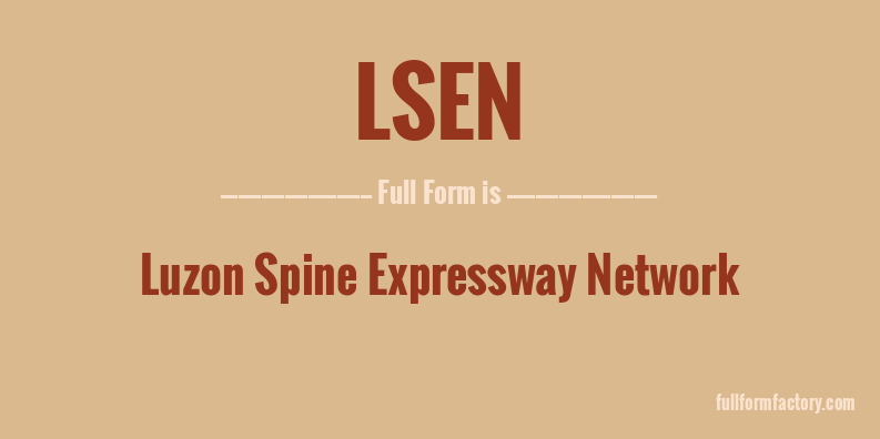 lsen-full-form