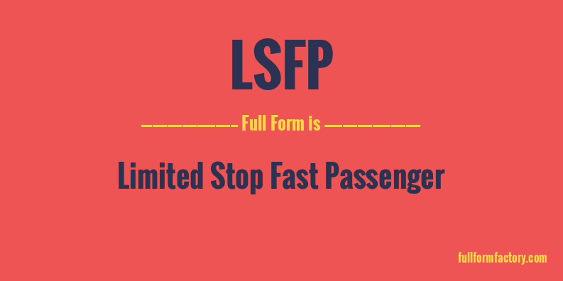lsfp-full-form