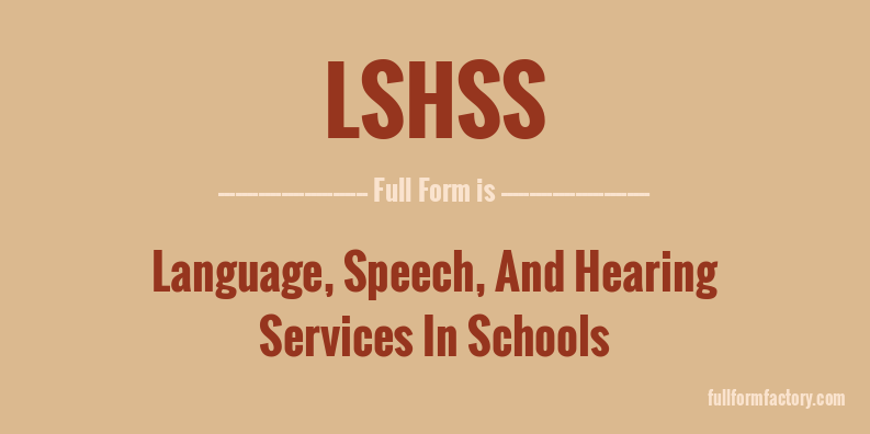 lshss-full-form