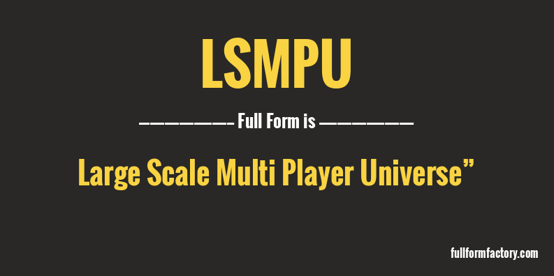 lsmpu-full-form