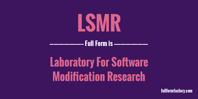 lsmr-full-form