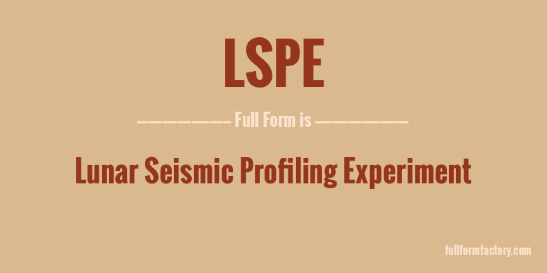 lspe-full-form