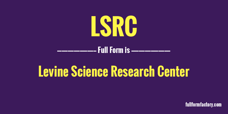lsrc-full-form