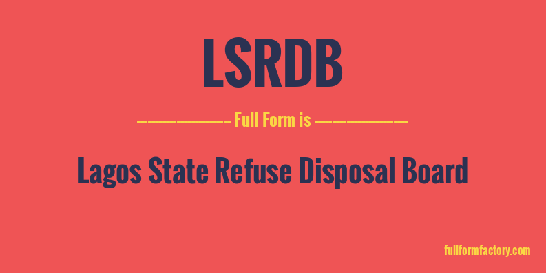 lsrdb-full-form