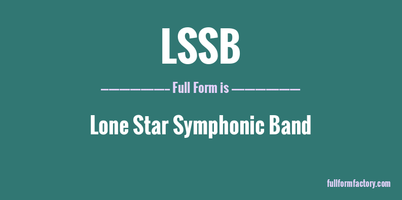 lssb-full-form